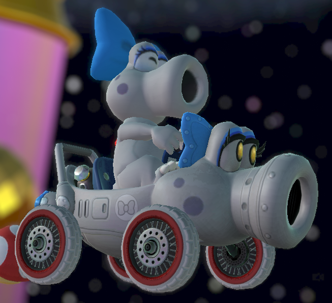 しろキャサリンターボ - マリオカート 歴代マシン図鑑 - atwiki